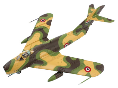 MiG-17F Fresco-C, Fuerza Aérea Egipcio, Egipto, 1973, 1:72, Hobby Master
