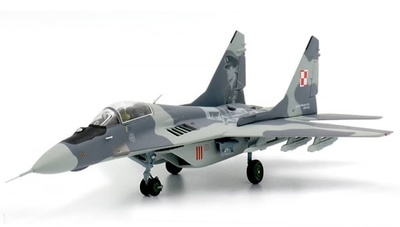 Mig-29 Fulcrum, Fuerzas Aéreas de Polonia, Kosciuszko Sqn., Riat, 2012, 1:72, JC Wings