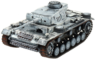 Panzer III Ausf.L, 3.Panzergrenadierdivision, Rusia, 1942, 1:72, Panzerstahl