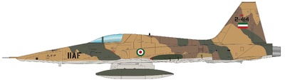 RF-5A "Fuerza Aérea Imperial Iraní" 2-414, 1968