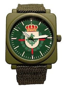 Reloj de Rgto. De Caballería Acorazado, Alcántara 10, Salvat