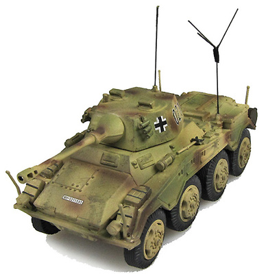 Sd.Kfz.234/2 Puma, 2.Pz.Div., Normandía, 1944, 1:72, Panzerstahl