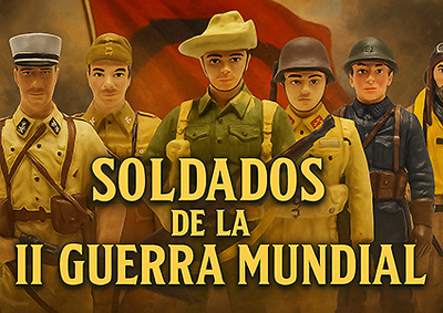 Soldados de la 2ª Guerra Mundial de Editorial Luppa