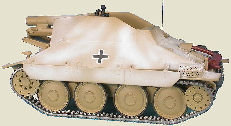 15 cm schweres Infanteriegeschütz 33/2(Sf) auf Jagdpanzer 38(t) Hetzer, Operation Nordwind, 1945, 1:48, Gasoline 
