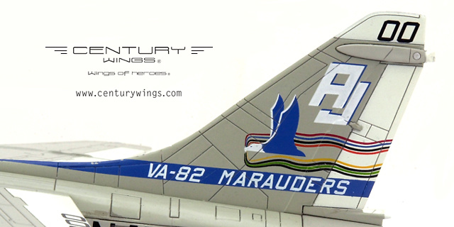A-7E Corsair II, U.S.Navy VA-82 Marauders AJ300, 1978, 1:144, Century Wings 