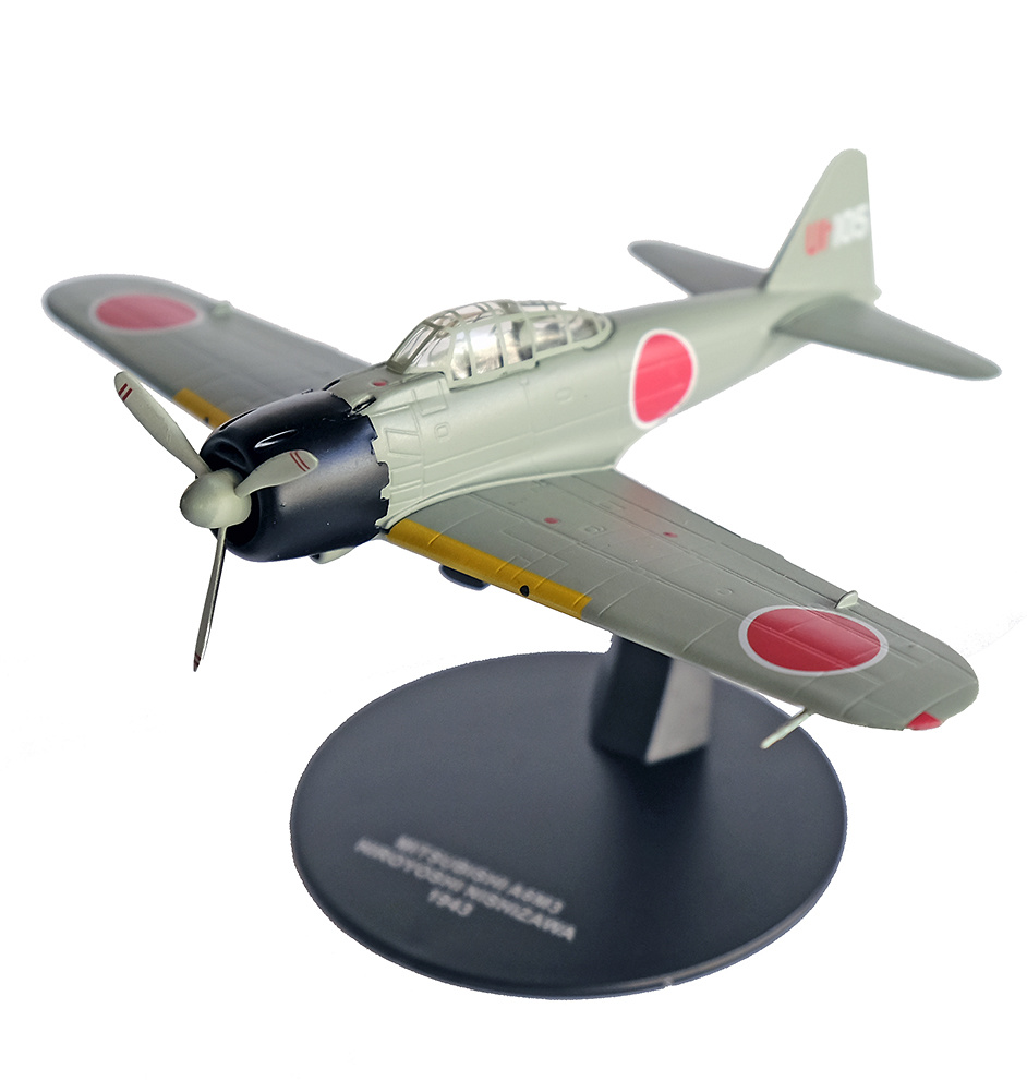 A6M3 Zero, pilot Hiroyoshi Nishizawa, 1943, 1:72, Atlas 