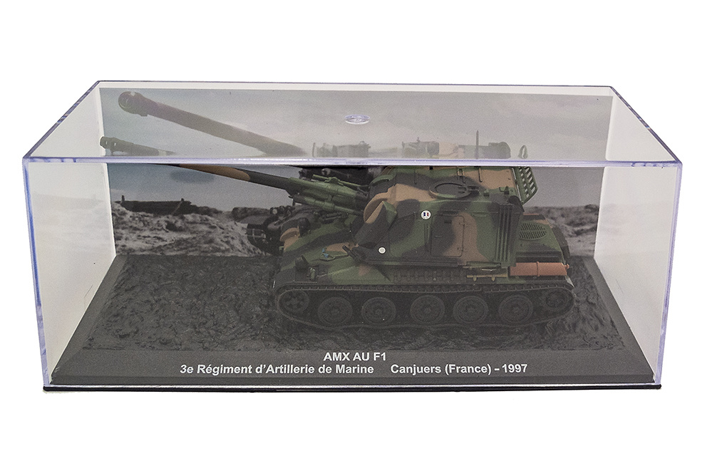 AMX AU F-1, 3e Régiment d'Artillerie de Marine, Canjuers, France, 1997, 1:72, Altaya 