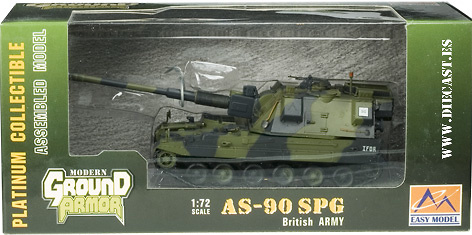 AS-90 SPG (IFOR), Obús Autopropulsado, 1:72, Easy Model 