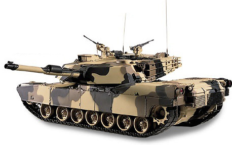 Abrams M1A1 Tank (Desert Camouflage), 1:24, Franklin Mint 