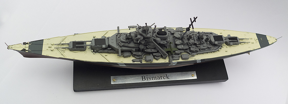 Acorazado Bismarck, Kriegsmarine, 1939-1941, 1:1250, Atlas 