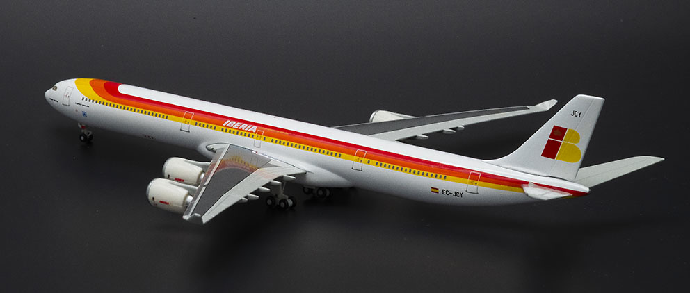 Airbus A340-600 Iberia, matrícula EC-JCY, 1:400, Hogan 