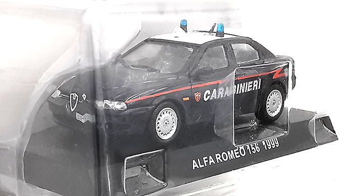 Alfa Romeo 156, 1999, 1/43, Colección Carabinieri 
