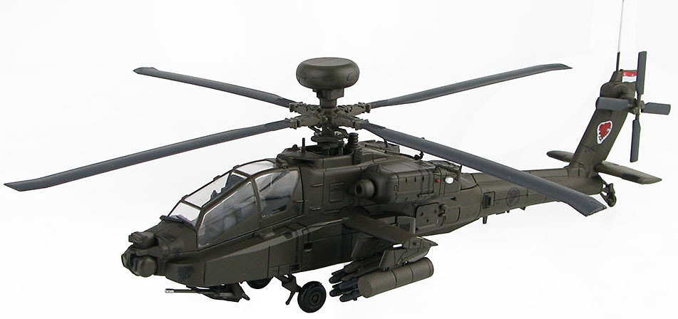 Apache AH-64D Longbow 2067, 120th Sqn., Singapore Air Defence Command, 2016, 1:72, Hobby Master 