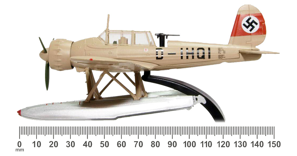 Arado AR196 D-IHQI (prototipo), 1938, 1:72, Oxford 