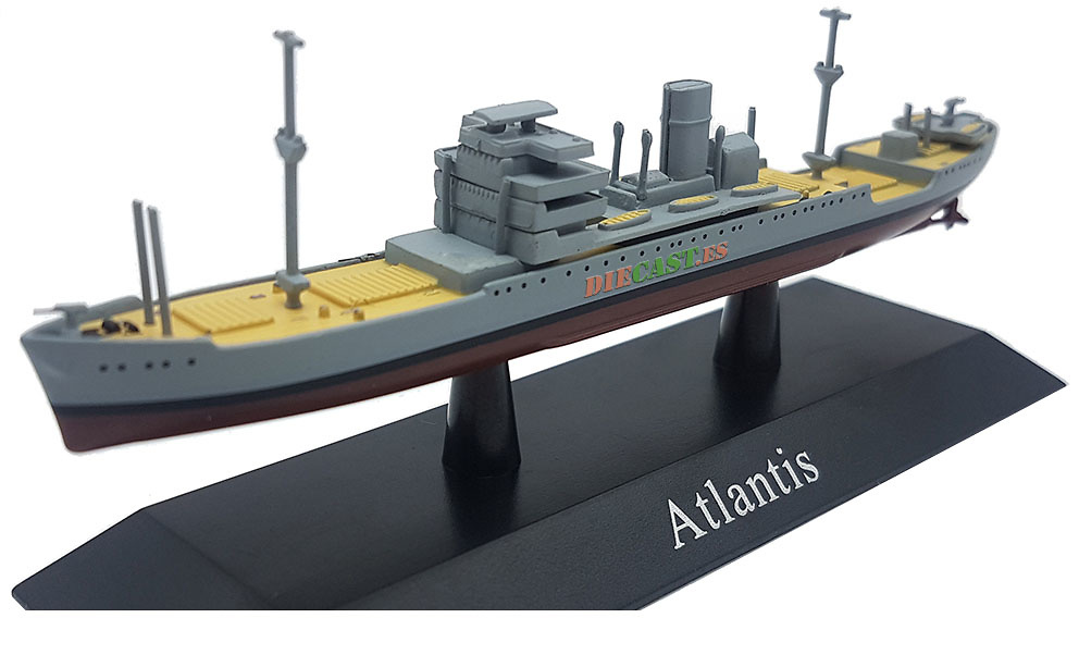 Auxiliary Cruise Atlantis, Kriegsmarine, 1940, 1: 1250, DeAgostini 