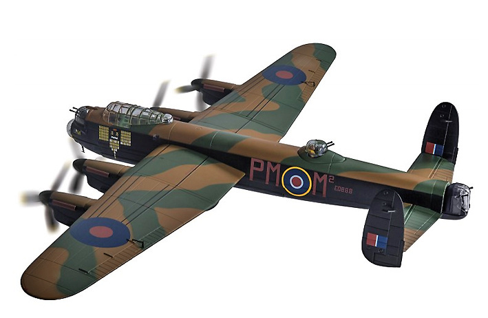 Avro Lancaster B.III, ED888/PM-M2 ‘Mike Squared’, RAF No.103 Squadron, 1:72, Corgi 