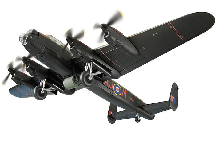 Avro Lancaster BIII (Special), ED925 'Mother', 617 Dambuster Sqn, 'Operation Chastise', RAF Scampton, May, 1943, 1:72, Corgi 