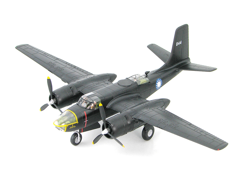 B-26 Invader #844, 34 Sqn., ROCAF, 1958, 1:72, Hobby Master 