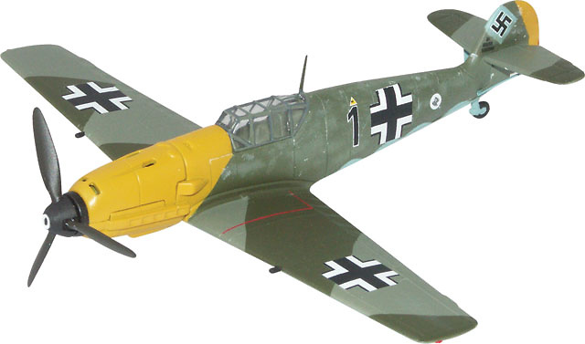 BF109E, Ace Oberleutnant Herbert Ihlefeld, I.(J) / LG, 1:72, Corgi 