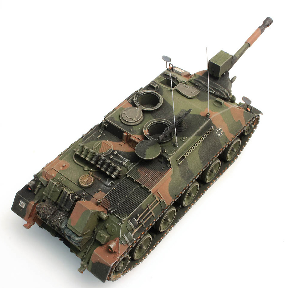 BRD Kanonenjagdpanzer 90mm, Camouflage Version, German Army, 1:72, Artitec 