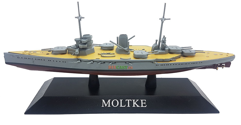 Battle Cruiser Moltke, Kaiserliche Marine, 1911, 1: 1250, DeAgostini 