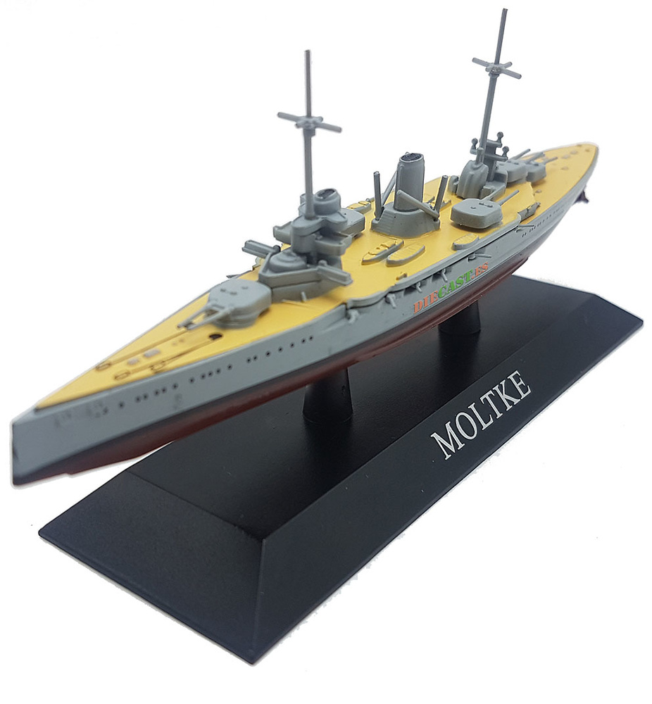 Battle Cruiser Moltke, Kaiserliche Marine, 1911, 1: 1250, DeAgostini 