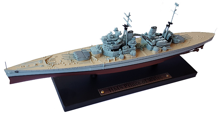 DeAgostini ATLAS Editions COLLEZIONE HMS Prince of Wales corazzata 