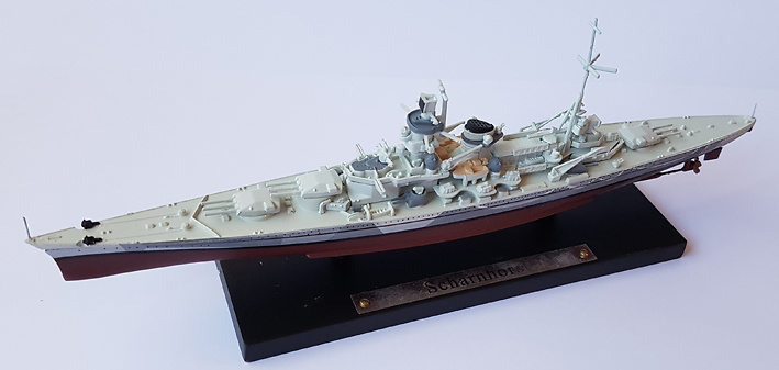 Battleship Scharnhorst, Germany, 1936, 1:1250, Atlas 