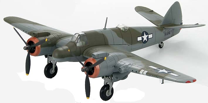 Beaufighter Mk.VIf 415th Night Fighter Squadron, 12th U.S. Army Air Force, 1:72, Hobby Master 