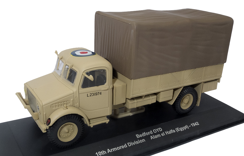 Bedford Truck OYD, 10th Armored Division, Alam the Halfa, Egypt, 1942, 1:43, Atlas 