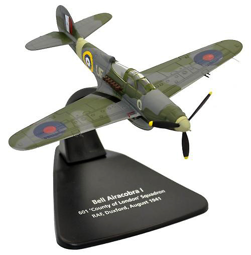 Bell Airacobra I, RAF, 601 Sqn, AH585, RAF, Agosto, Duxford, 1941, 1:72, Oxford 