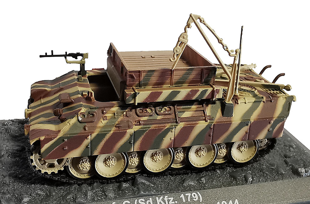 Bergepanther Ausf.G (Sd.Kfz.179) Frechen 1944, 1:72, Altaya 