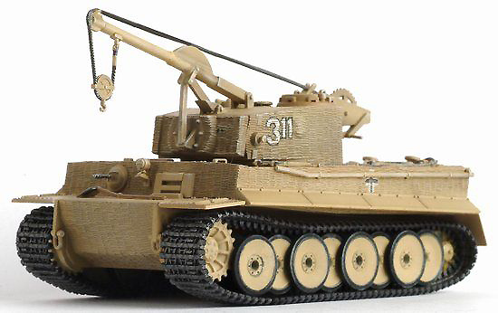 Bergepanzer Tiger I w/Zimmerit, s.Pz.Abt.508, Italia, 1944, 1:72, Dragon Armor 