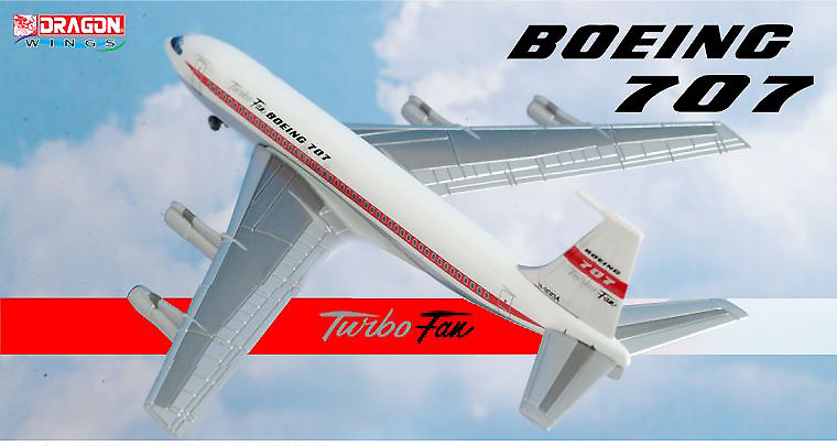 Boeing 707 Turbo Fan, N-93134, 1:400, Dragon Wings 