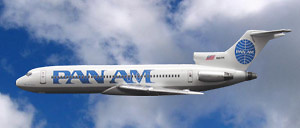 Boeing 727-200 Pan Am Billboard, 1:500, Witty Wings 