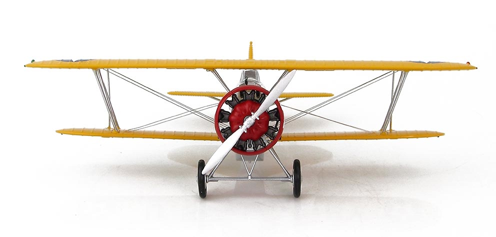 Boeing P-12E 'B' Flight Leader's aircraft, 308th Observation Sqn., Organized Reserve, circa 1939, 1:48, Hobby Master 