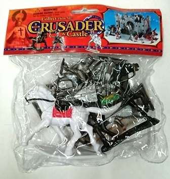 Bolsa de figuras Crusaders y Castle, 1:30 
