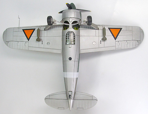 Brewster Buffalo F2a2, B339C, 2-VLG-V, Netherlands East Indies Army Air Corps, 1:48, Hobby Master 