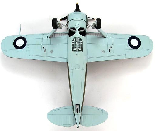 Brewster Buffalo Model 339-23 A51-13, 25 Sqn RAAF, 1:48, Hobby Master 