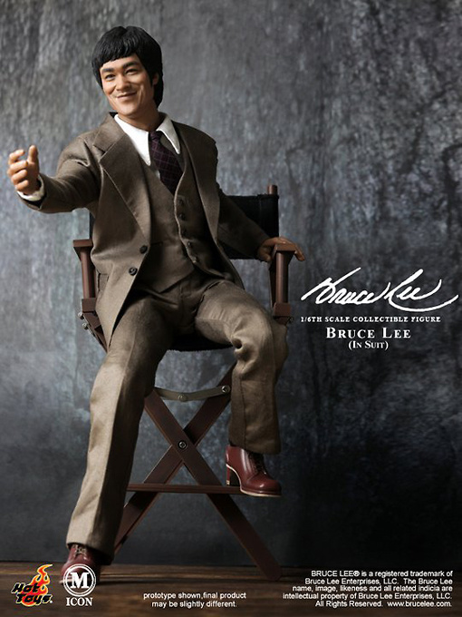Bruce Lee, Suit Version, 1:6, Hot Toys 