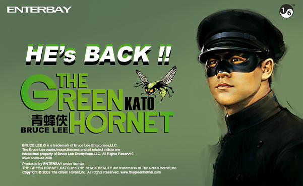 Bruce Lee, KATO The Green Hornet, 1:6, Enterbay (without head 