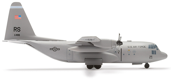 C-130 Hercules, USAFE Lockheed, 1:200, Herpa 