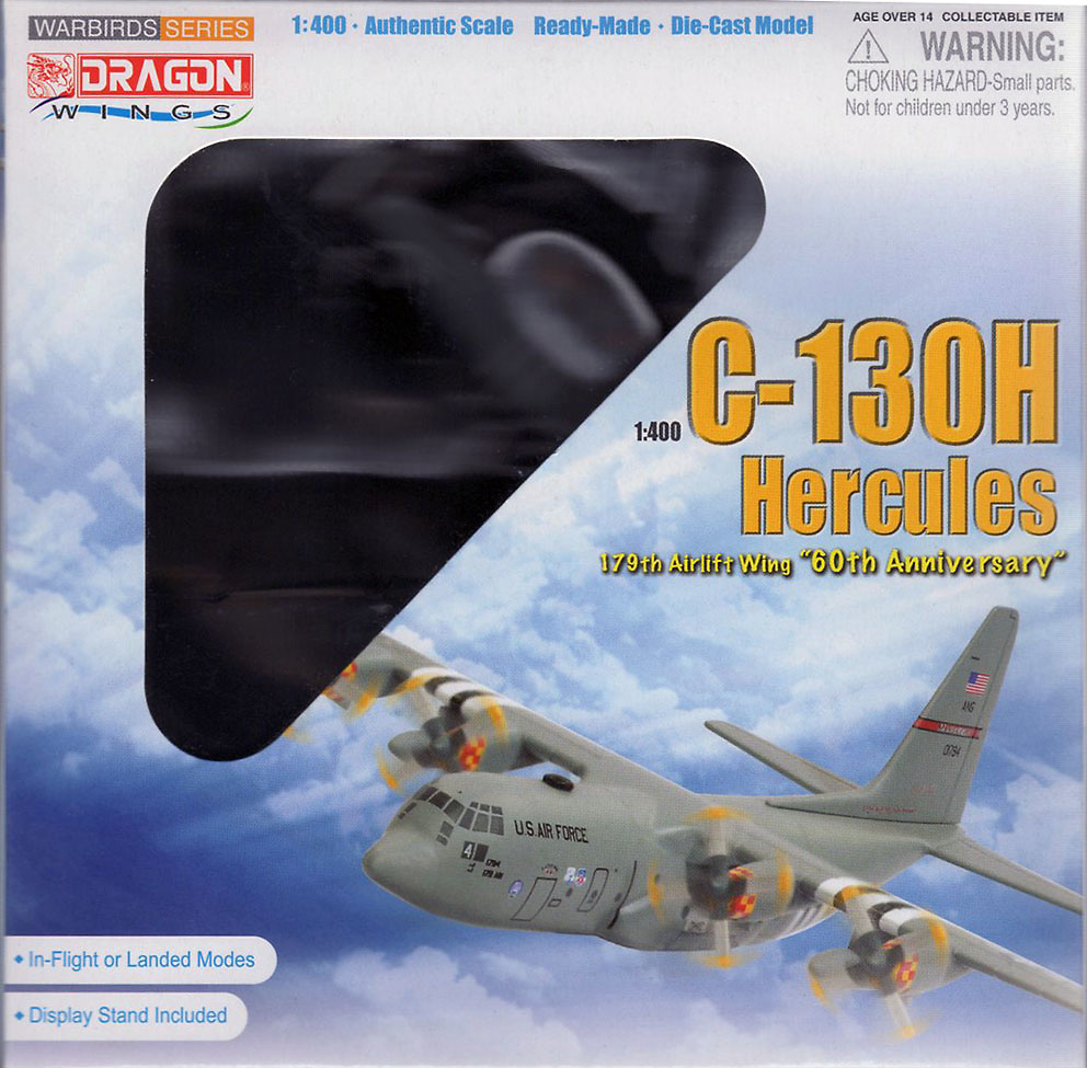 C-130H Hercules 401st squadron JASDF airlift Dragon wings New in Box 