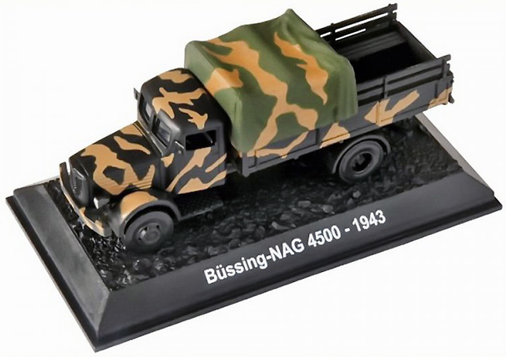Camión Bussing-NAG 4500, Alemania, 1943, 1:72, Amercom 