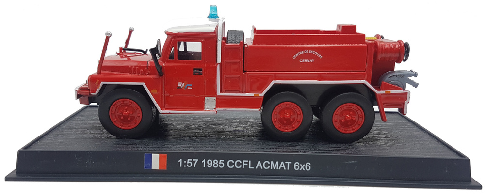 Camión de Bomberos CCFLACMAT 6x6, 1985, 1:57, Atlas Editions 