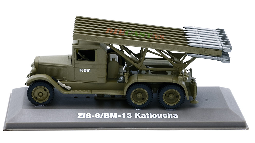 Camión lanza cohetes ZIS-6/BM-13 Katioucha, URSS, 1:43, Atlas 