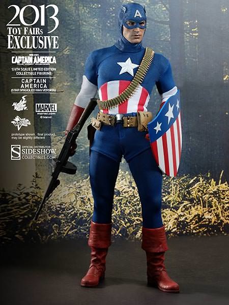 Capitán América, Star Spangled Man Version, 1:6, Hot Toys 
