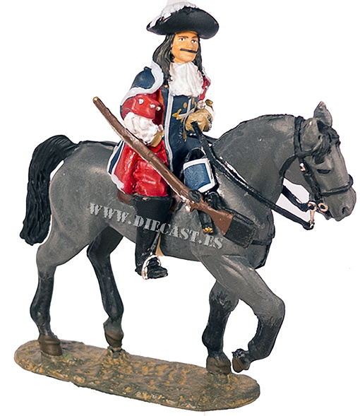 Captain of Musketeers, France, 1670, 1:30, Del Prado 