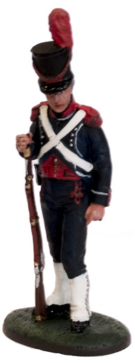 Carabinero, Infanteria de linea Belga-Holandesa, 1801, 1:30, Del Prado 