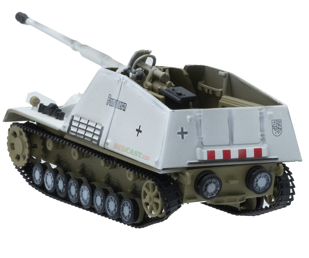 Cazacarros Sd.Kfz. 164 Nashorn, Alemania, 1943, 1:72, Panzerkampf 